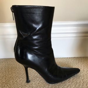 Jimmy Choo Black Heeled Boots